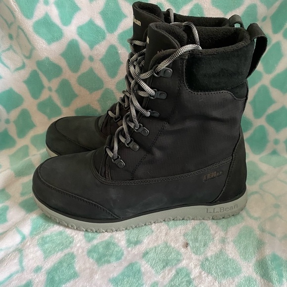 LL bean lightweight waterproof lace up pak boots 8 main image 6